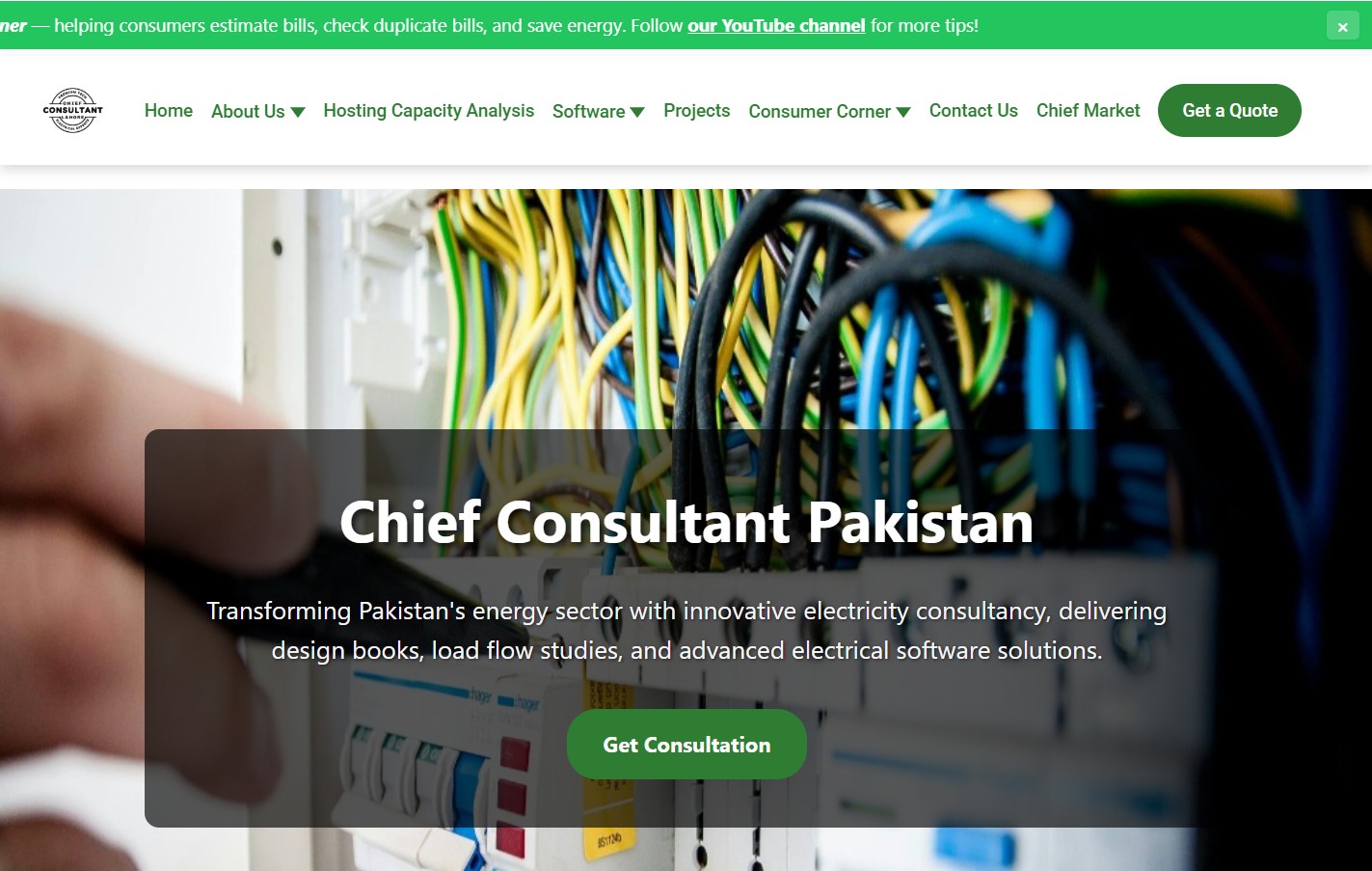 Chief Consultant Pak Website